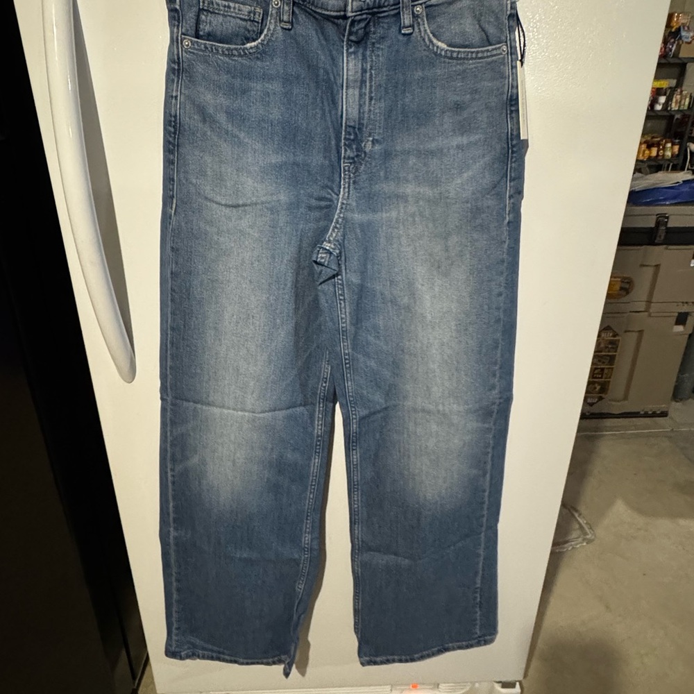 Banana Republic Women's Flare Jeans - Medium Blue